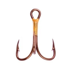 Eagle Claw 374AH Bronze 2x Treble Hook 5 Pack