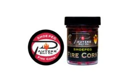 Pautzke Bait Co. Shoepeg Fire Corn 1.75 Oz. Jar -Shimano Sales 2024 12928828375095