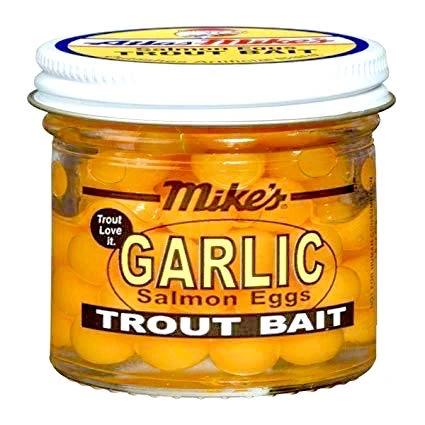 Mike's Garlic Eggs 1.1 Oz. Jar 1 Mike's Garlic Eggs 1.1 Oz. Jar