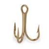Mustad 3565 Bronze O'Shaughnessy Treble Hook 2X Strong 5 Pack