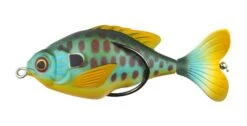 Lunkerhunt Propfish Sunfish 3 1/4 Inch Hollow Topwater Prop Lure -Shimano Sales 2024 31535187034201