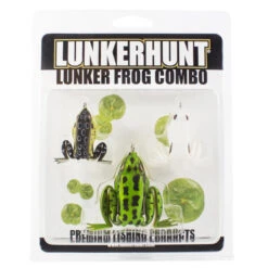 Lunkerhunt 3-Piece Lunker Frog Combo