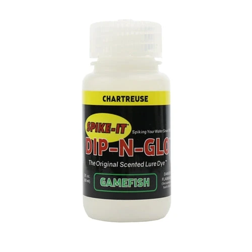 Spike-It Dip-N-Glo Gamefish Scented Worm Dye 2 Oz. 1 Spike-It Dip-N-Glo Gamefish Scented Worm Dye 2 Oz.
