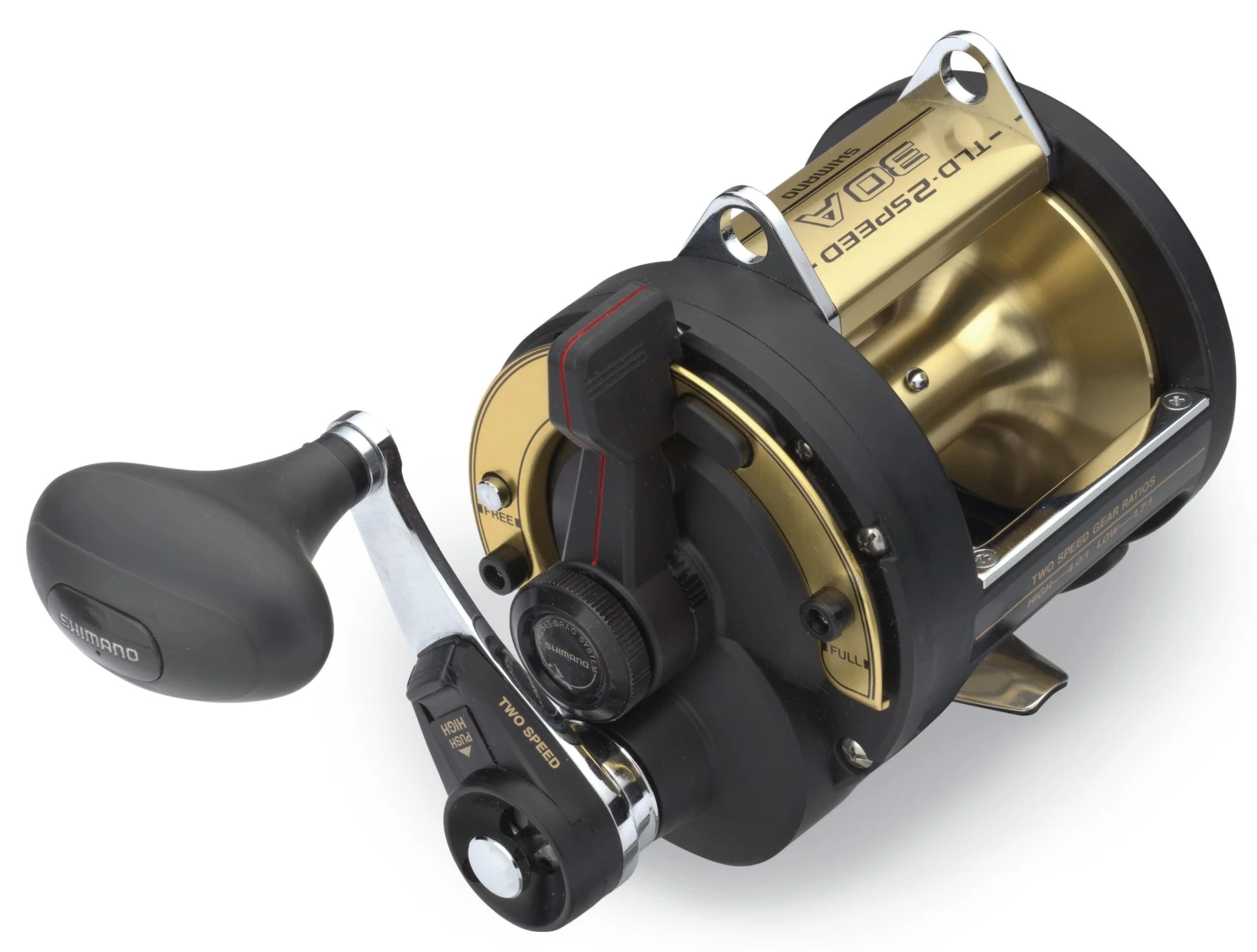 Shimano TLD II 2-Speed Lever Drag Conventional Reels 2 Shimano TLD II 2-Speed Lever Drag Conventional Reels - Image 2