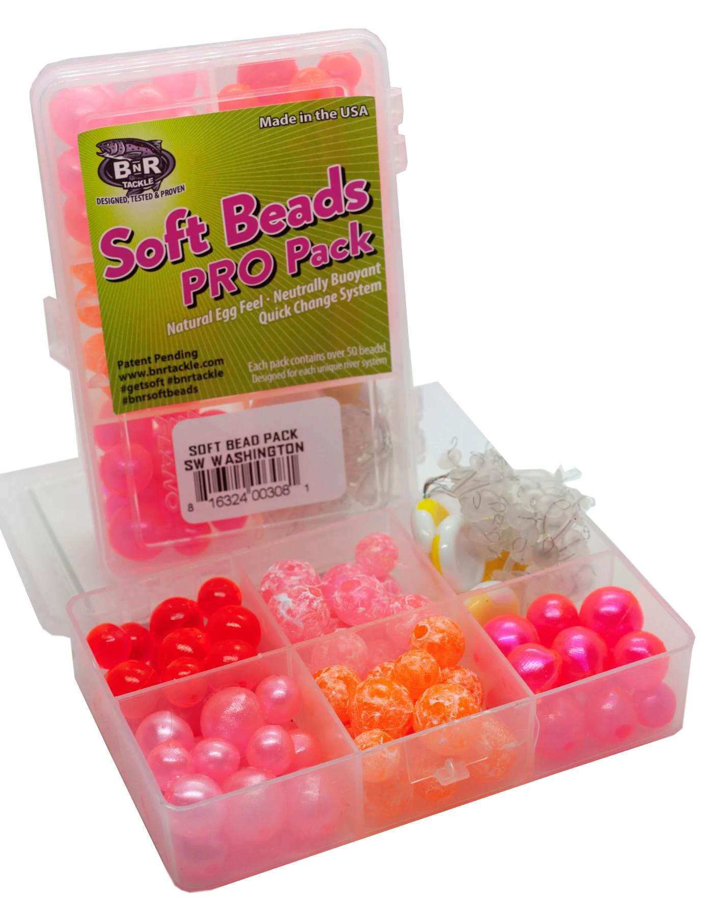 BnR Tackle Soft Bead SW Washington Pro Pack 1 BnR Tackle Soft Bead SW Washington Pro Pack