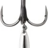 VMC 7548BD Bladed Hybrid Treble Hook 1X Black Nickel 2 Pack
