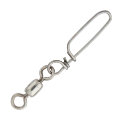 Rosco Nickel Coastlock Snap Swivel
