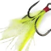 Gamakatsu G-Finesse Feathered Treble MH Hooks