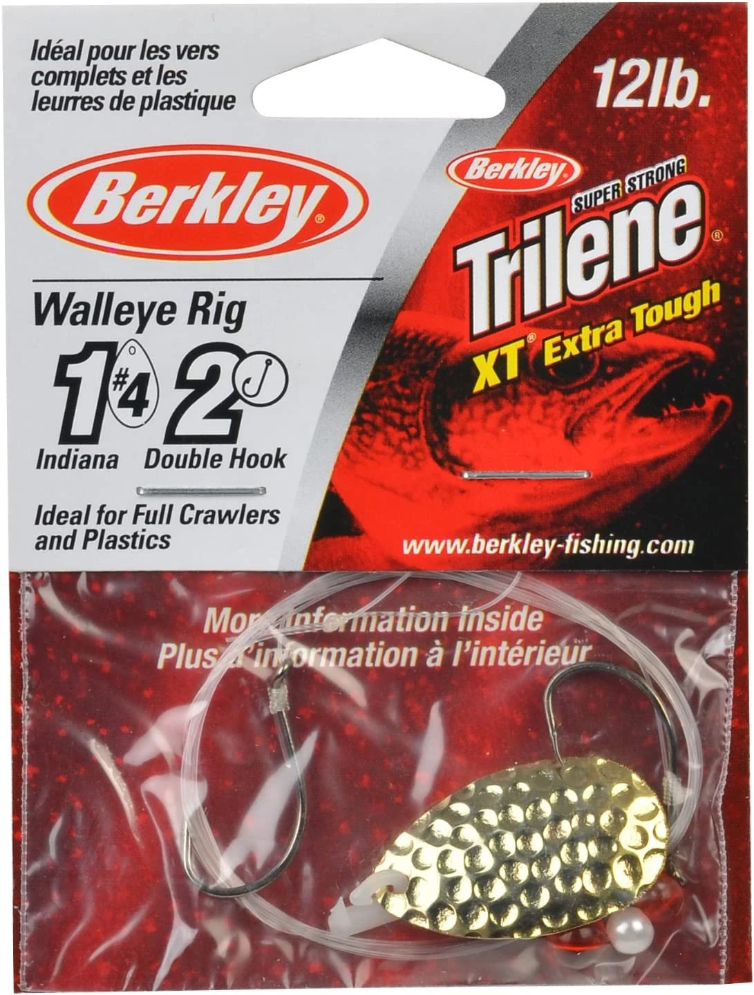 Berkley Walleye Rig Indiana Blade 4 Berkley Walleye Rig Indiana Blade - Image 4