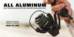 13 Fishing AL13 Saltwater Spinning Reel -Shimano Sales 2024 AL13 All Aluminum Exp Page01