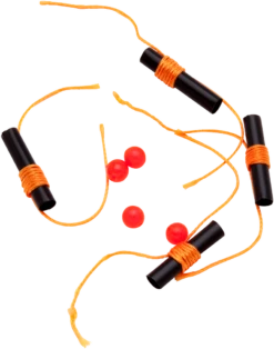 Thill America's Favorite Premium Bobber Stop/Bead 6 Pack