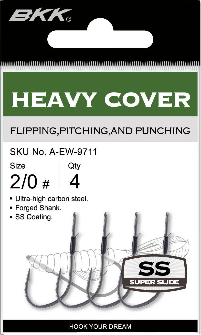 BKK Heavy Cover Flippin Hook 2 BKK Heavy Cover Flippin Hook - Image 2