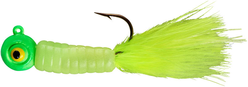 Lindy Fuzz-E-Grub Pre-Rigged Hair Tail Soft Grub 2 Pack 4 Lindy Fuzz-E-Grub Pre-Rigged Hair Tail Soft Grub 2 Pack - Image 4