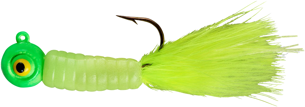 Lindy Fuzz-E-Grub Pre-Rigged Hair Tail Soft Grub 2 Pack 3 Lindy Fuzz-E-Grub Pre-Rigged Hair Tail Soft Grub 2 Pack - Image 3