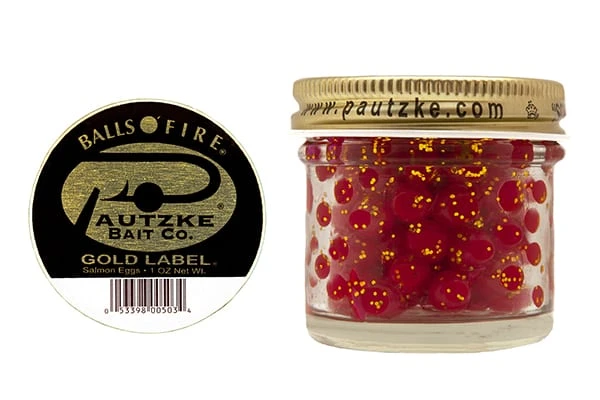 Pautzke Bait Co. Balls O' Fire Salmon Eggs 1 Pautzke Bait Co. Balls O' Fire Salmon Eggs