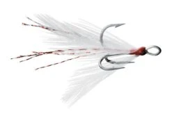 VMC 8651DT Feather Dressed X-Rap Treble Hook 2 Pack -Shimano Sales 2024 Perma Steel Red White Feather 3 a1c6b60c 2cf0 4356 89fd acde1bba8fca