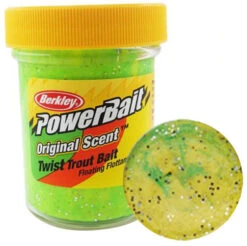 Berkley PowerBait Trout Bait Twist 1.1 Oz. Jar