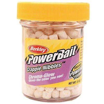 Berkley PowerBait Chroma-Glow Crappie Nibbles 1 Berkley PowerBait Chroma-Glow Crappie Nibbles