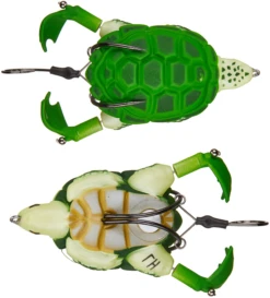 Lunkerhunt Prop Turtle 3 1/2 Inch Hollow Topwater Prop Lure -Shimano Sales 2024 sham merge